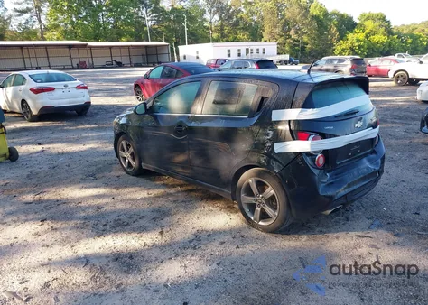 2013 Chevrolet Sonic Rs Manual from USA, damaged, VIN 1G1JH6SB9D4176972